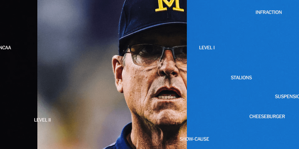 Did the NCAA chase Jim Harbaugh to the NFL over a cheeseburger? Check the&nbsp;receipts