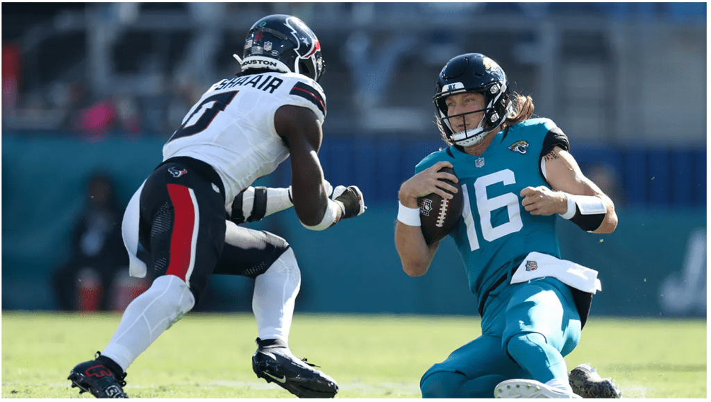 Trevor Lawrence needs surgery after illegal hit from Texans’ Azeez Al-Shaair:&nbsp;report