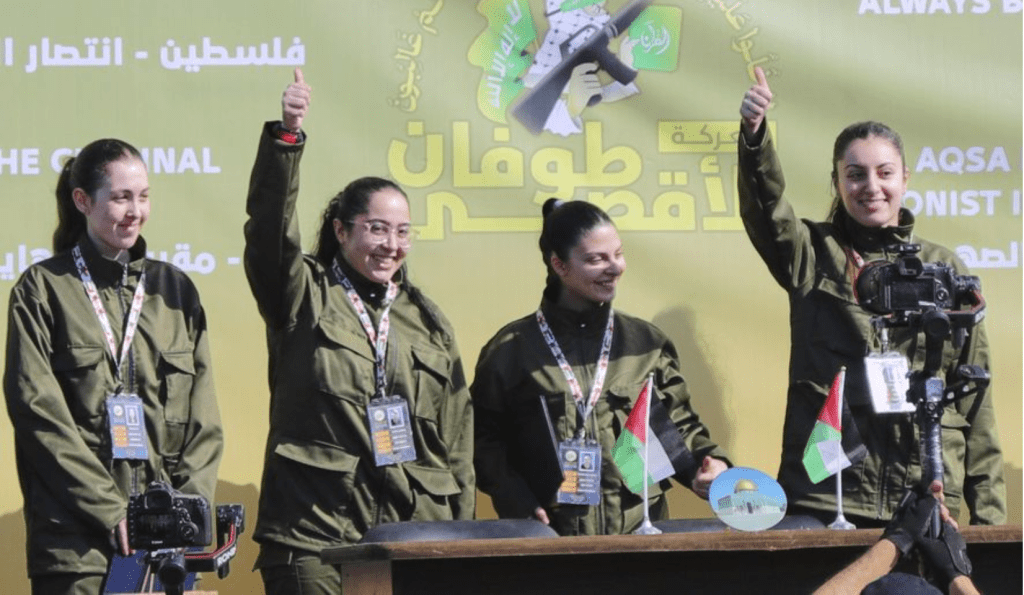 Hamas frees 4 female Israeli soldiers as part of the Gaza ceasefire in exchange for 200&nbsp;prisoners