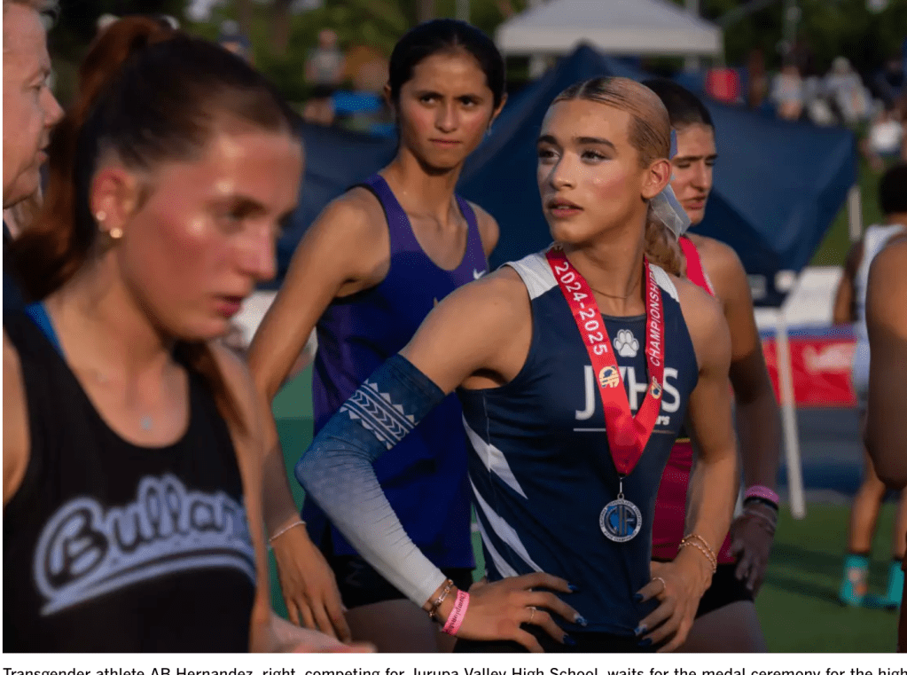 Trans Athlete Wins California Girls’ Track and Field Championships in Defiance of&nbsp;Trump