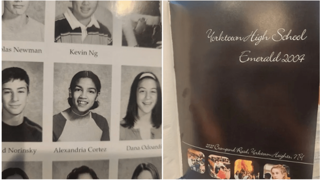 GOP assemblyman calls out AOC’s suburban roots with yearbook proof after Trump&nbsp;spat