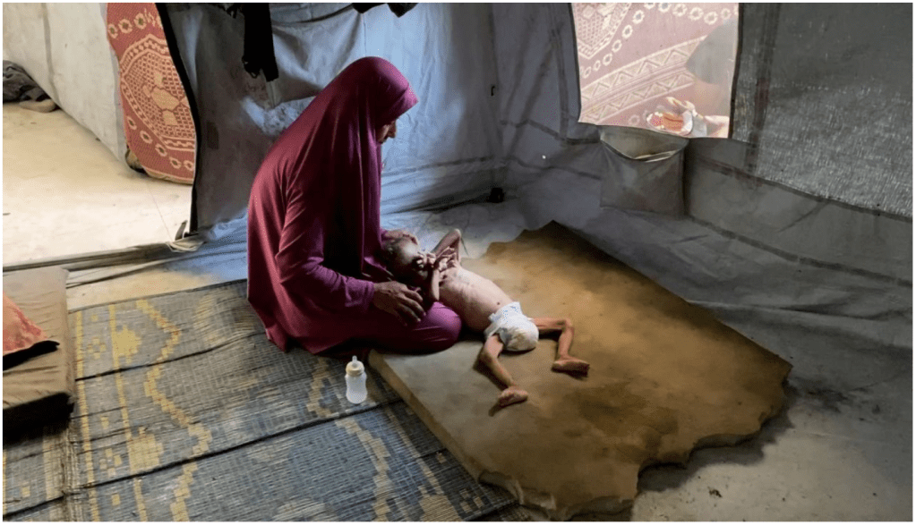 Horrifying photos show starving kids in Gaza — as Hamas made mockery of cease-fire talks with&nbsp;Israel