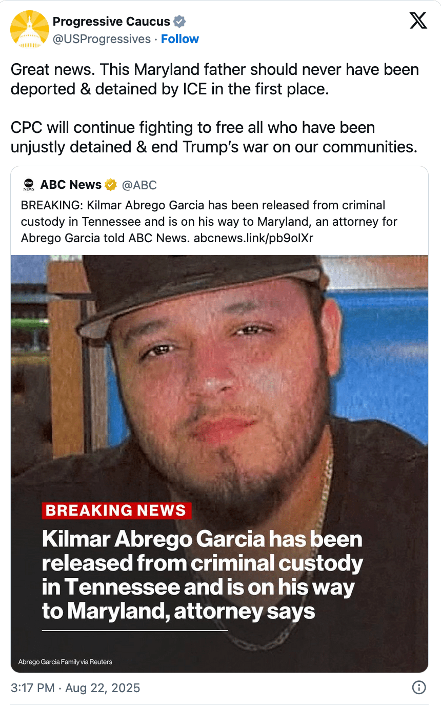 So Long, Kilmar Abrego&nbsp;Garcia