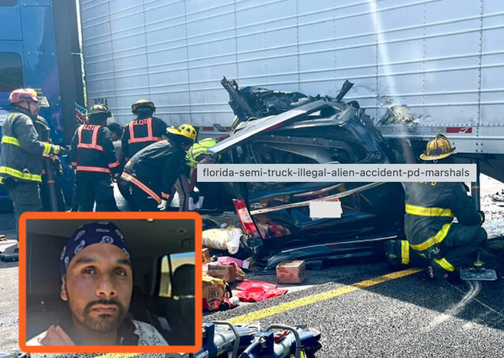 FL Officials: Illegal Alien Trucker from India Received CDL from California Before Killing 3&nbsp;Americans