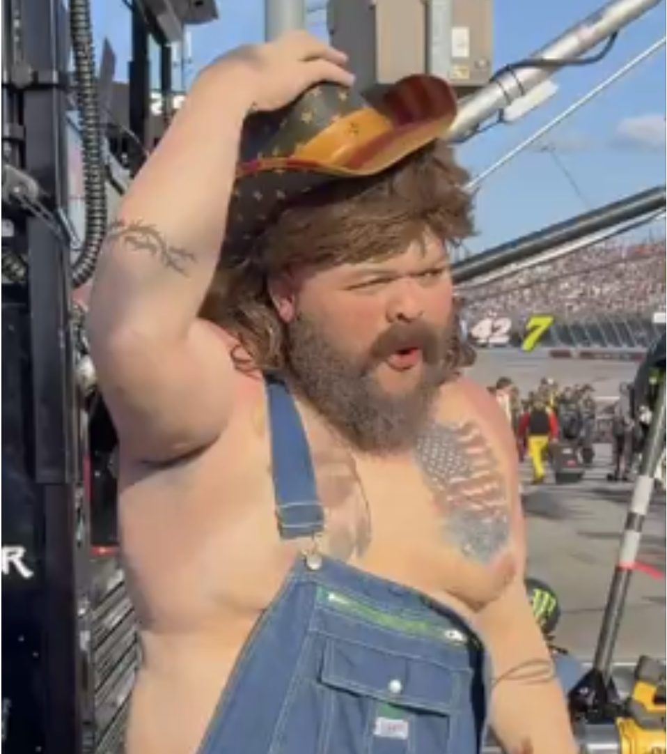 Black Comedian Paints Himself White, Goes to NASCAR, Doesn’t Find What He&nbsp;Expects