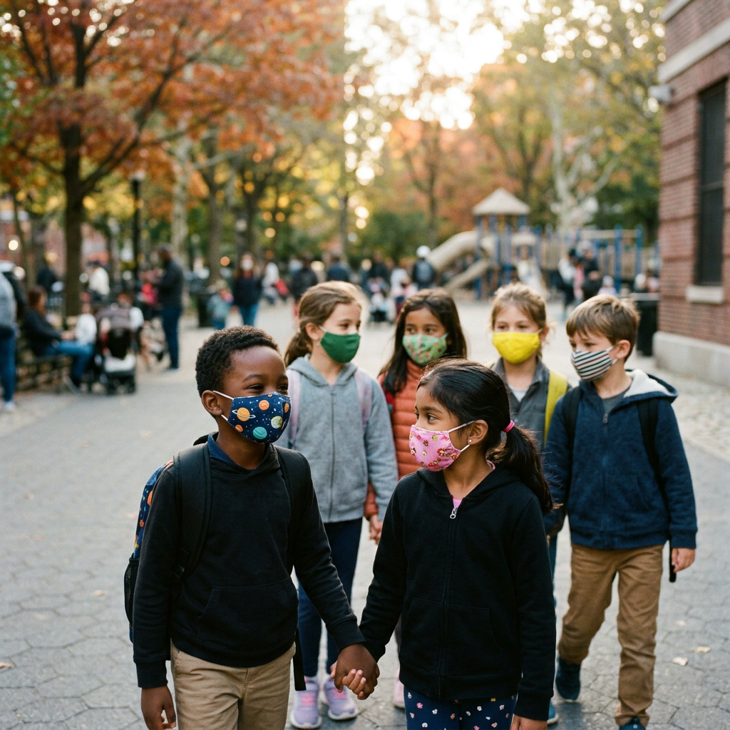 Young kids are at low COVID risk in schools, but masking them could do long-term&nbsp;damage